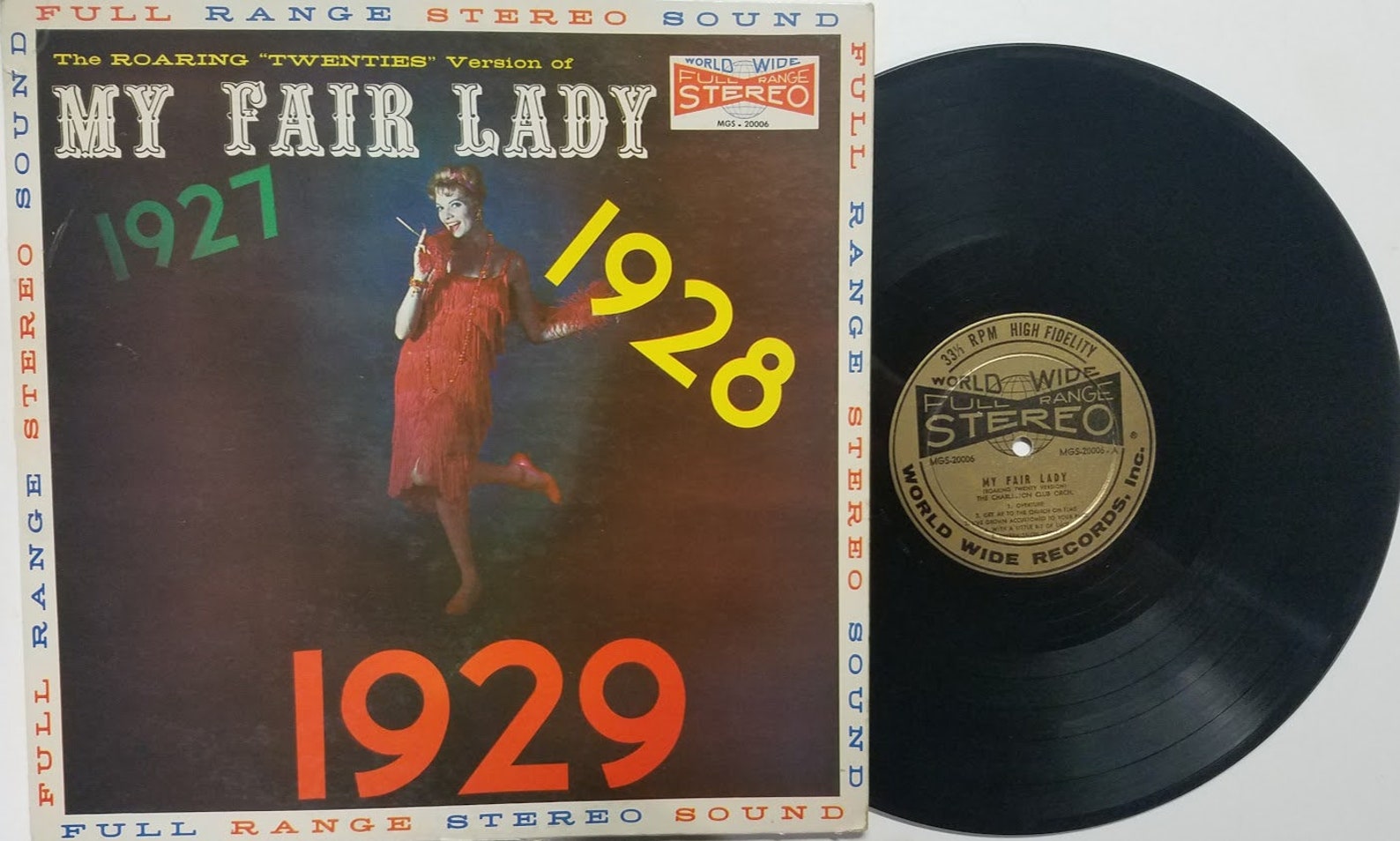 Vintage Vinyl Record Album by My Fair Lady The Roaring Etsy
