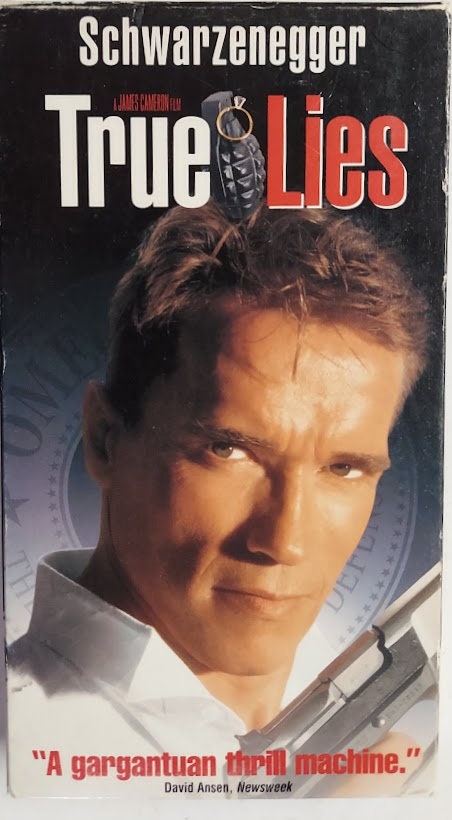 VHS 1994 Vintage Movie Titled True Lies Starring Arnold Schwarzenegger ...