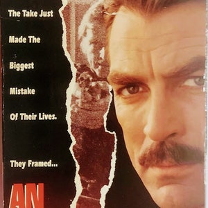VHS 1989  Vintage Movie Titled An Innocent Man starring Tom Selleck & David Rasche