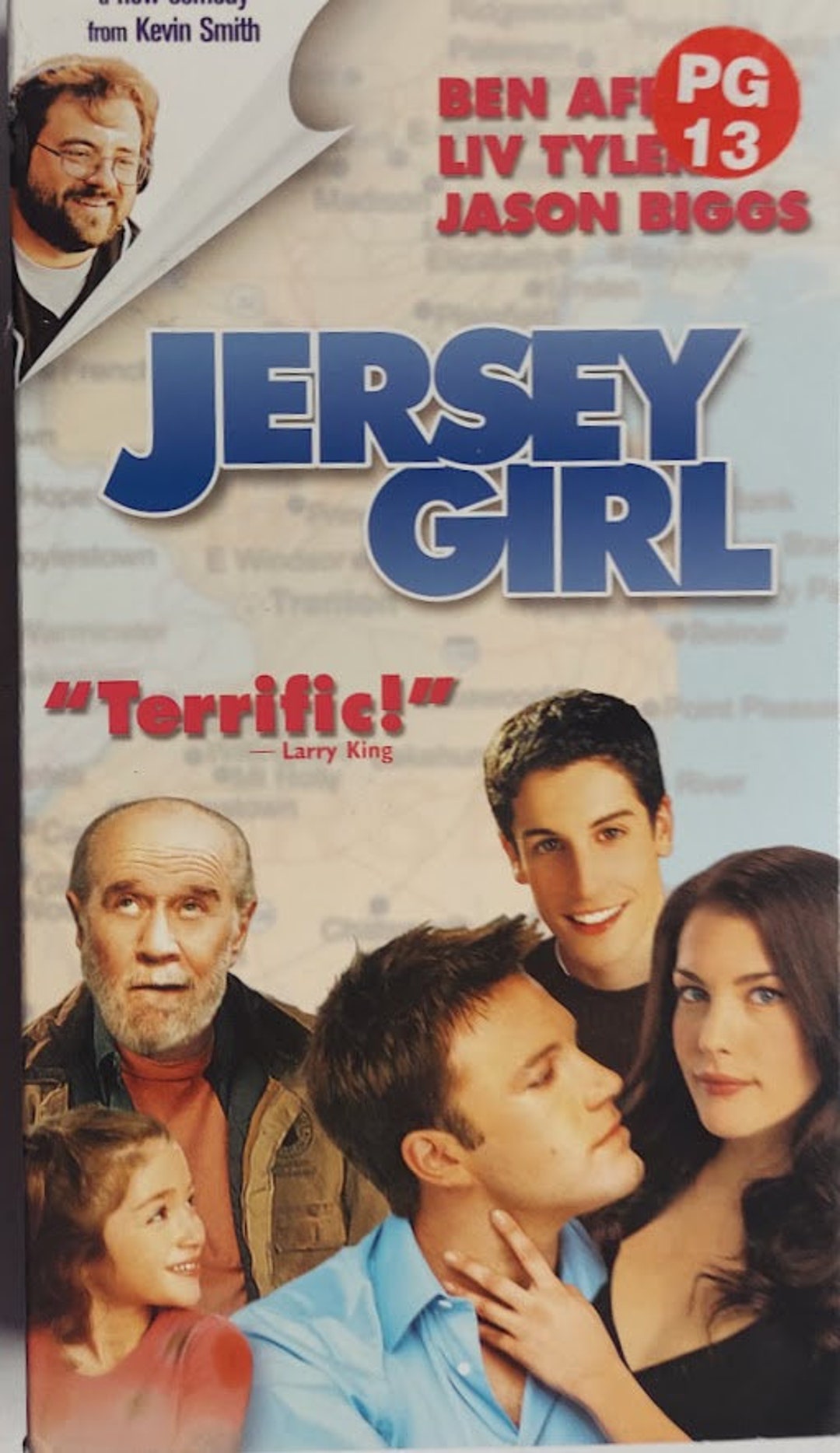 VHS 2004 Vintage Movie Titled Jersey Girl Starring Ben Affleck