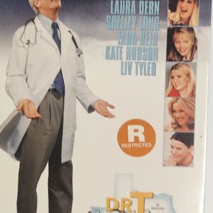 VHS 2000 Vintage Movie titled Dr T and  the Women starring Richard Gere, Liv Tyler & Helen Hunt