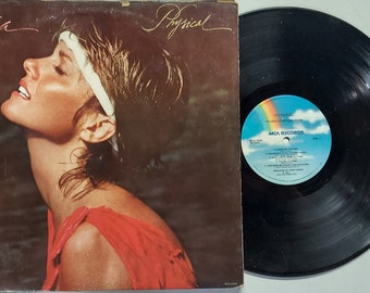 Vintage Vinyl Record Album by Olivia Newton-John  titled Physical