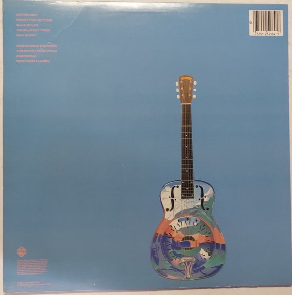 Dire Straits Brothers in Arms 1985 LP vinyle Si loin, de l'argent pour rien  -  France