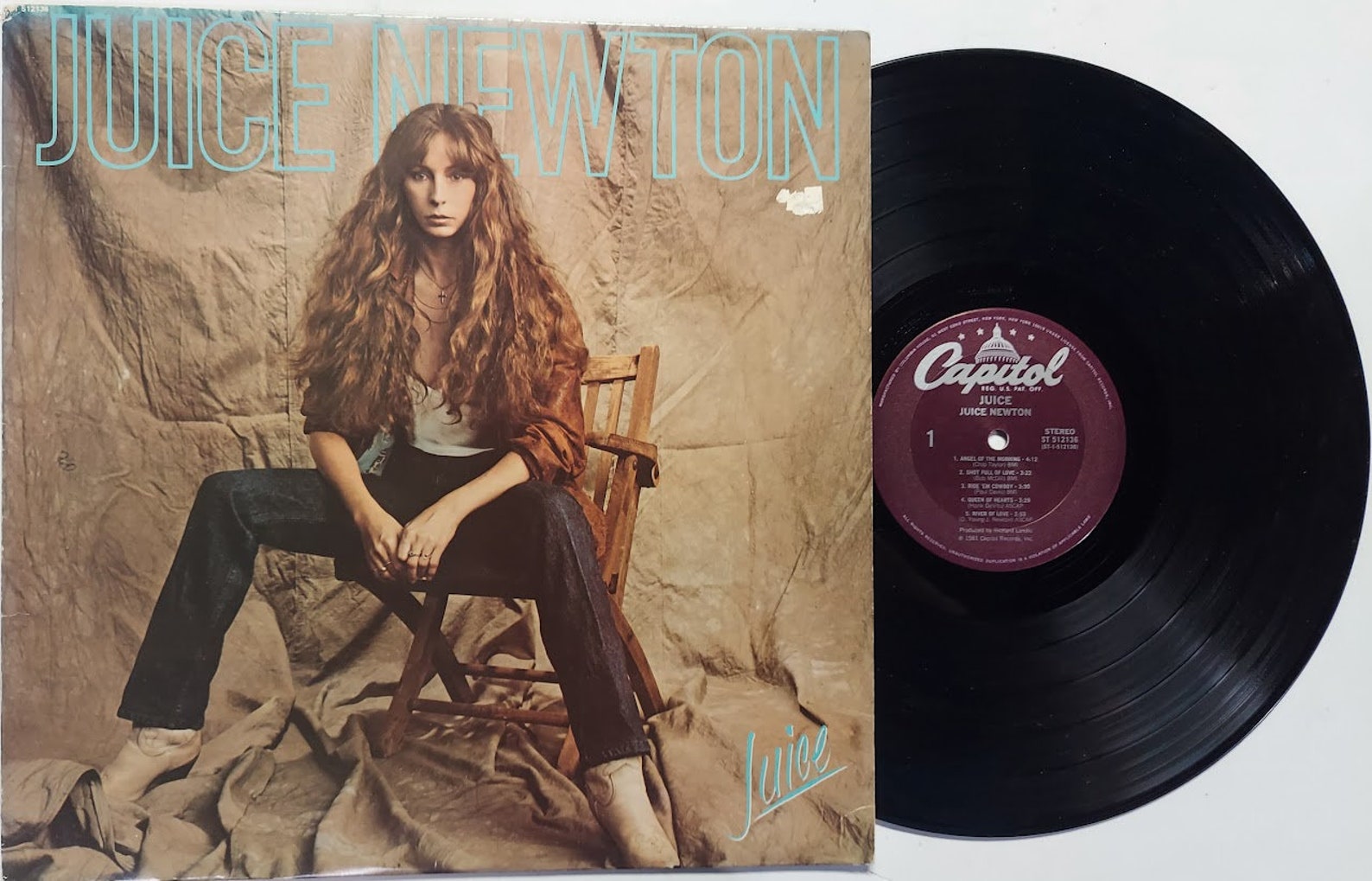 Vintage 1981 Vinyl Record Album by Juice Newton Titled Juice Etsy