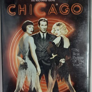DVD 2001 Vintage Movie titled Chicago Starring Catherine Zeta Jones & Richard Gere