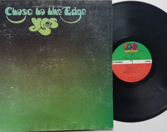 Close To The Edge Vg+ Vintage Vinyl Lp 1972 Atlantic Sd 7244 Prog Rock Yes