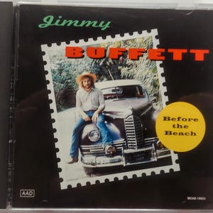 Vintage 1993 CD by Jimmy Buffett titled  Before The Beach
