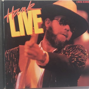 CD Used  1998 Vintage Music by Hank Williams Jr. titled Hank Live