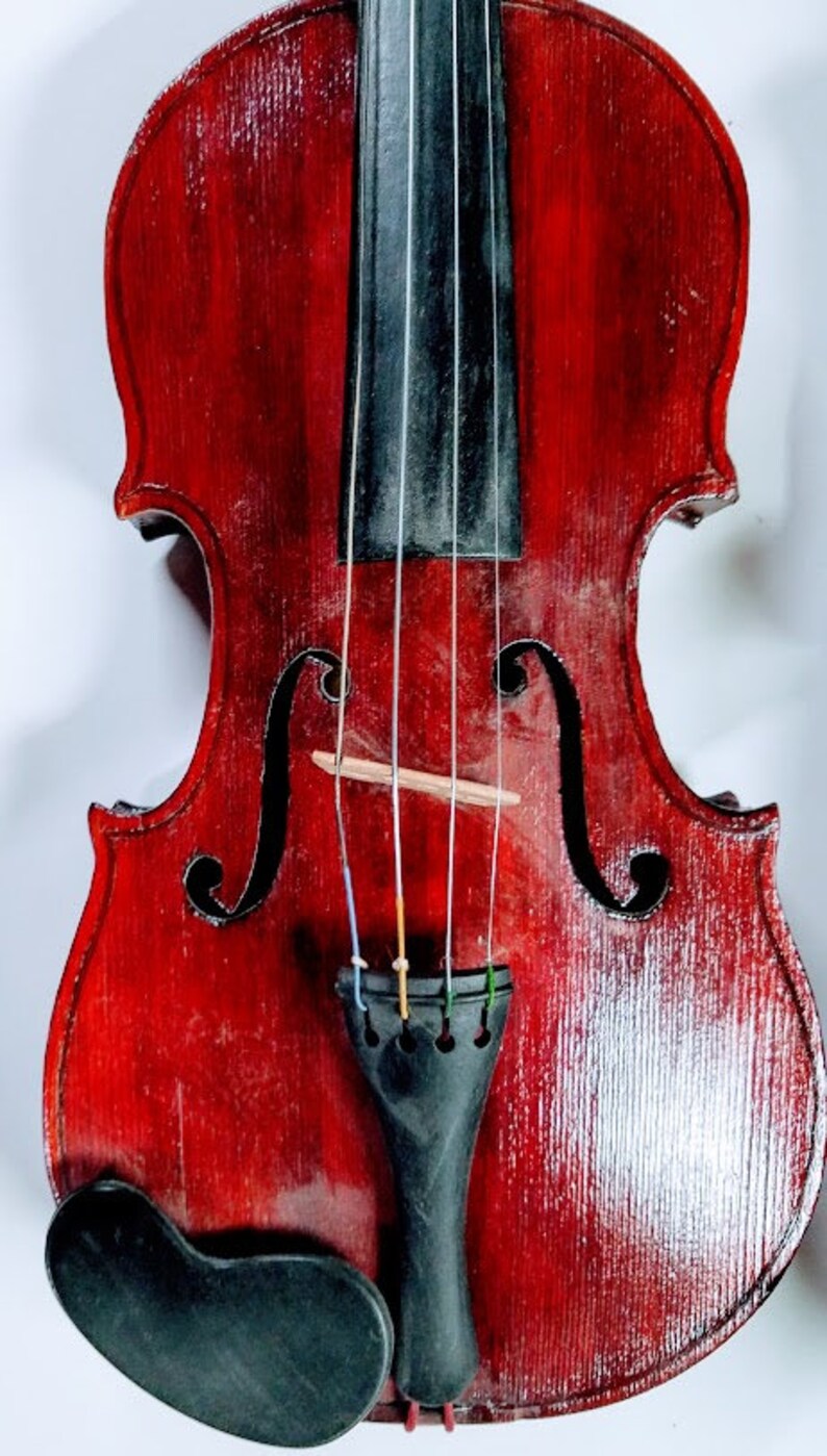 Old Stradivarius copy Violin made in Czechoslovakia 3/4 size Etsy