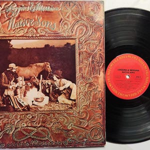 Vintage 1976 Vinyl Record Album by Loggins & Messina titled Native Sons