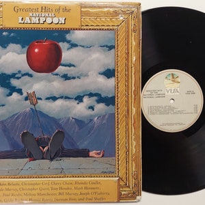 Vintage 1978 Vinyl Record Album by National Lampoon titled Greatest Hits Of The National Lampoon