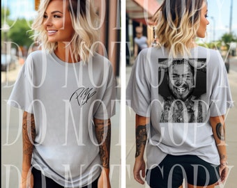 POST MALONE PNG Front/Back