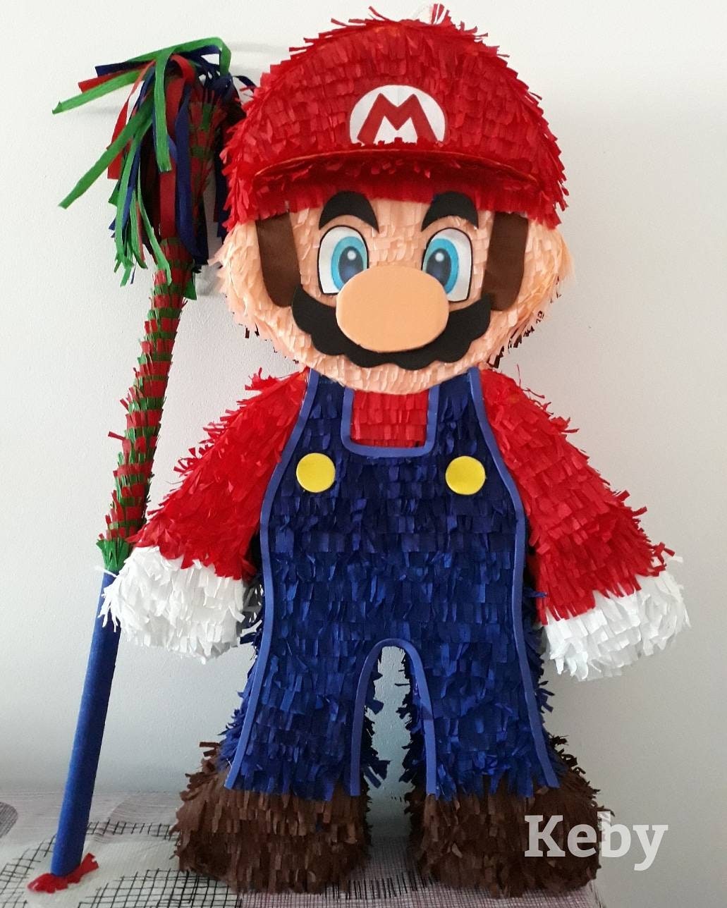 Piñata Mario Bros Etsy