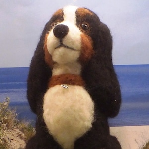 Dog felted Hund Nr. 1