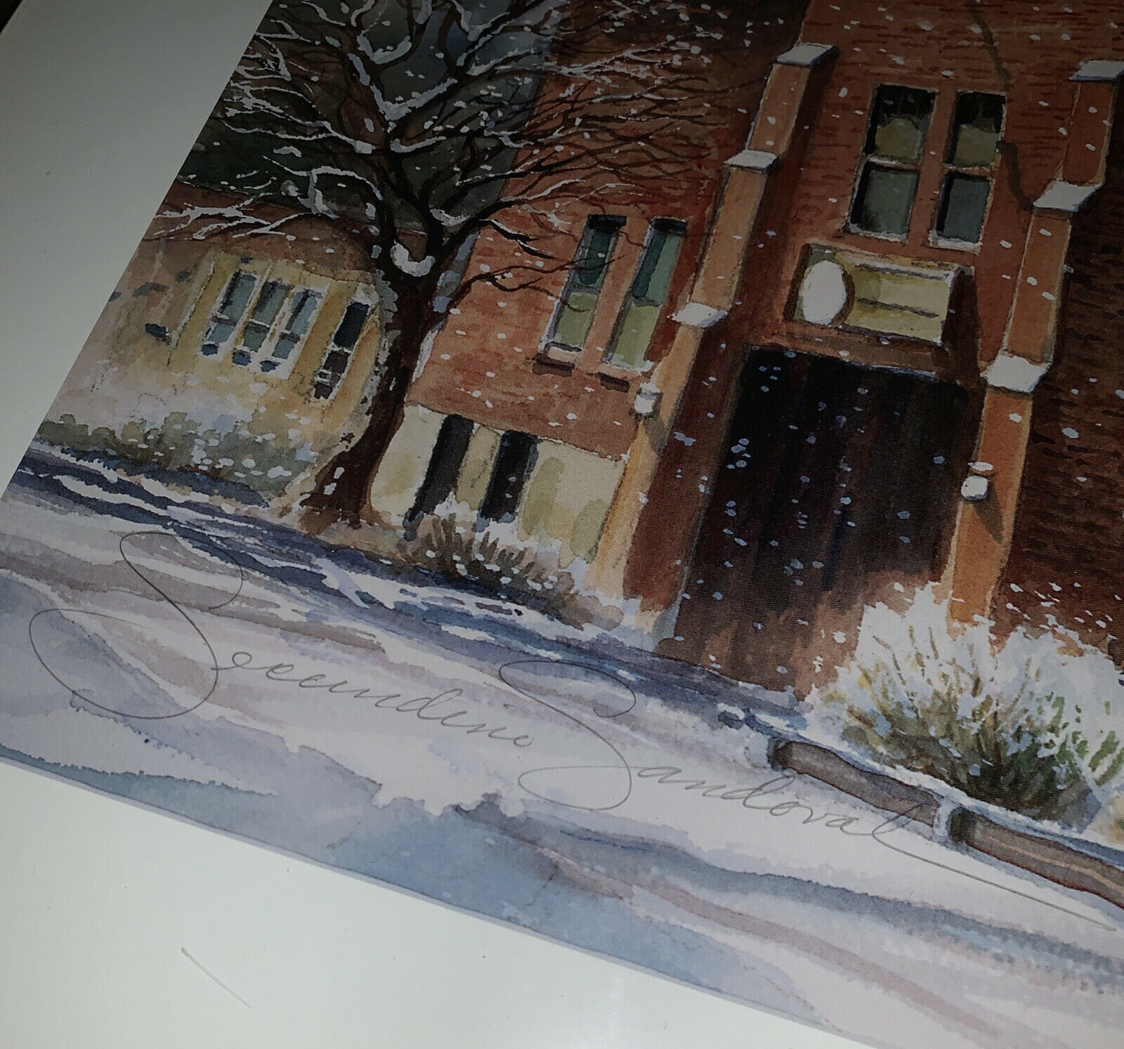 Vintage 1998 Secundino Sandoval Hand Signed Framed Print Litho Etsy