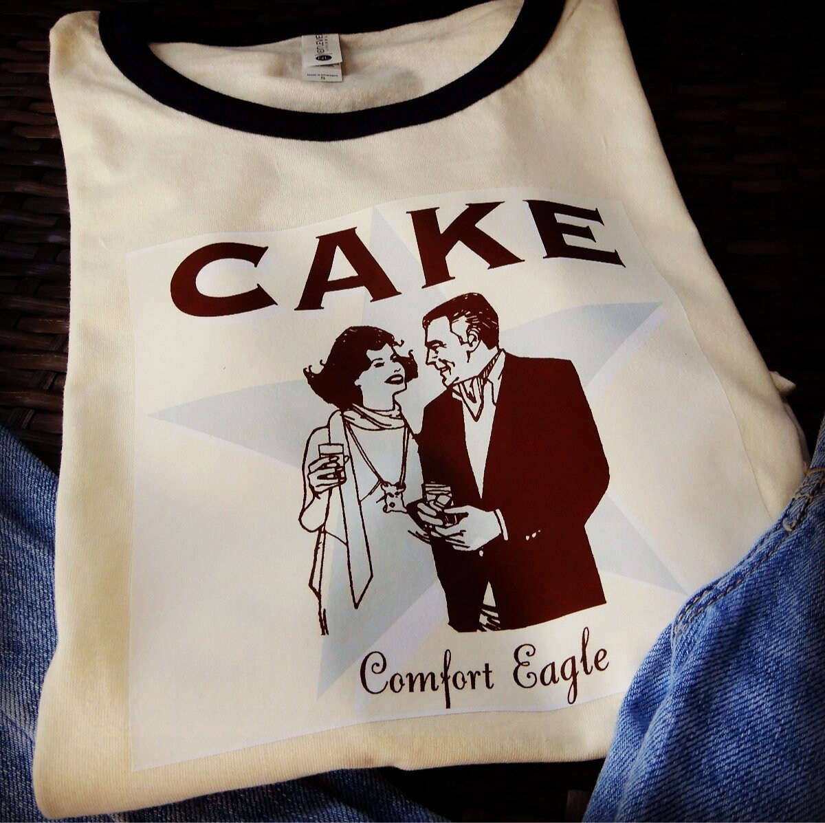 NEW IN Small retro style Cake Comfort Eagle album cover Etsy