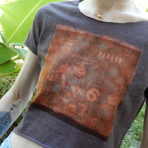 Pixies Doolittle Album cover bleached brown fitted t-shirt
