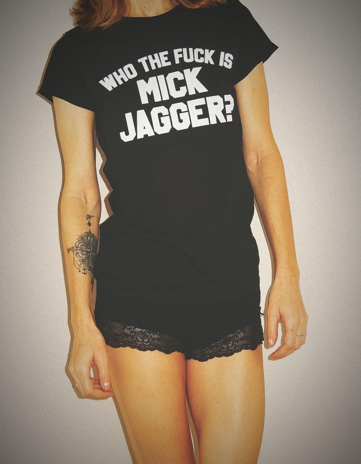 Fun Keith Richards Who the Fuck is Mick Jagger Rolling Stones Rock