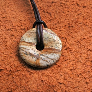 Picture Jasper Stone Pendant