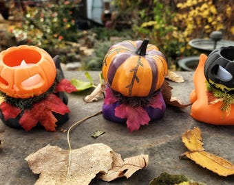 3D Printed Bulbasaur Pumpkin, Halloween Decor