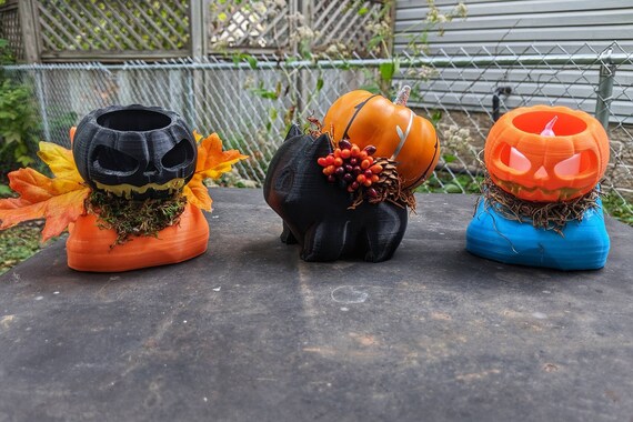 Halloween/pumpkins/3d Printed/ Halloween Decorations/halloween - Etsy