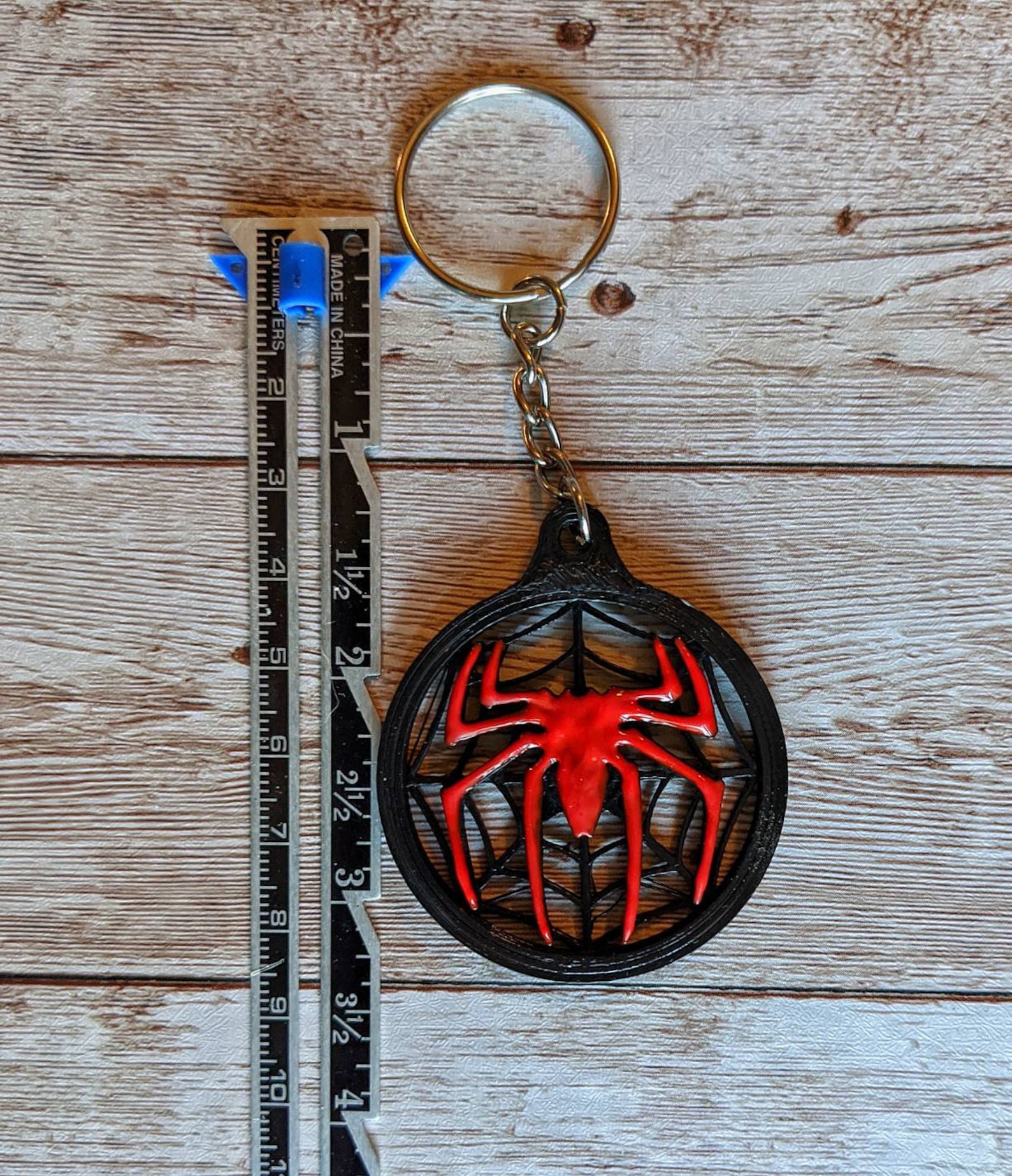 Spiderman/keychain/nerdy Etsy