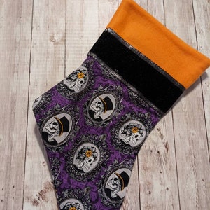 Nightmare before Christmas/ christmas stocking/ stockings/ halloween/ jack skellington/ sally/ christmas/ living room Goth bride/groom