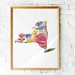 New York Wildflowers Art Print | Giclee Poster