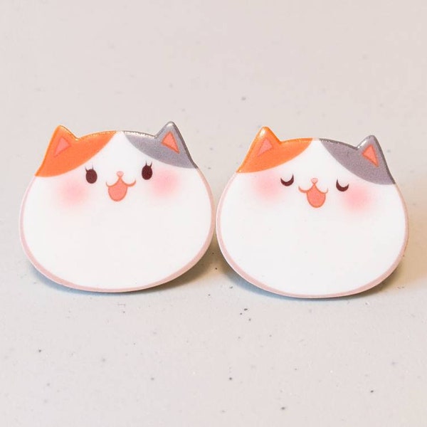 FFXIV Handmade Imperfect Fat Cat Pins