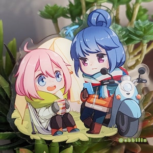 Yuru Camp - Rin and Nadeshiko Charm