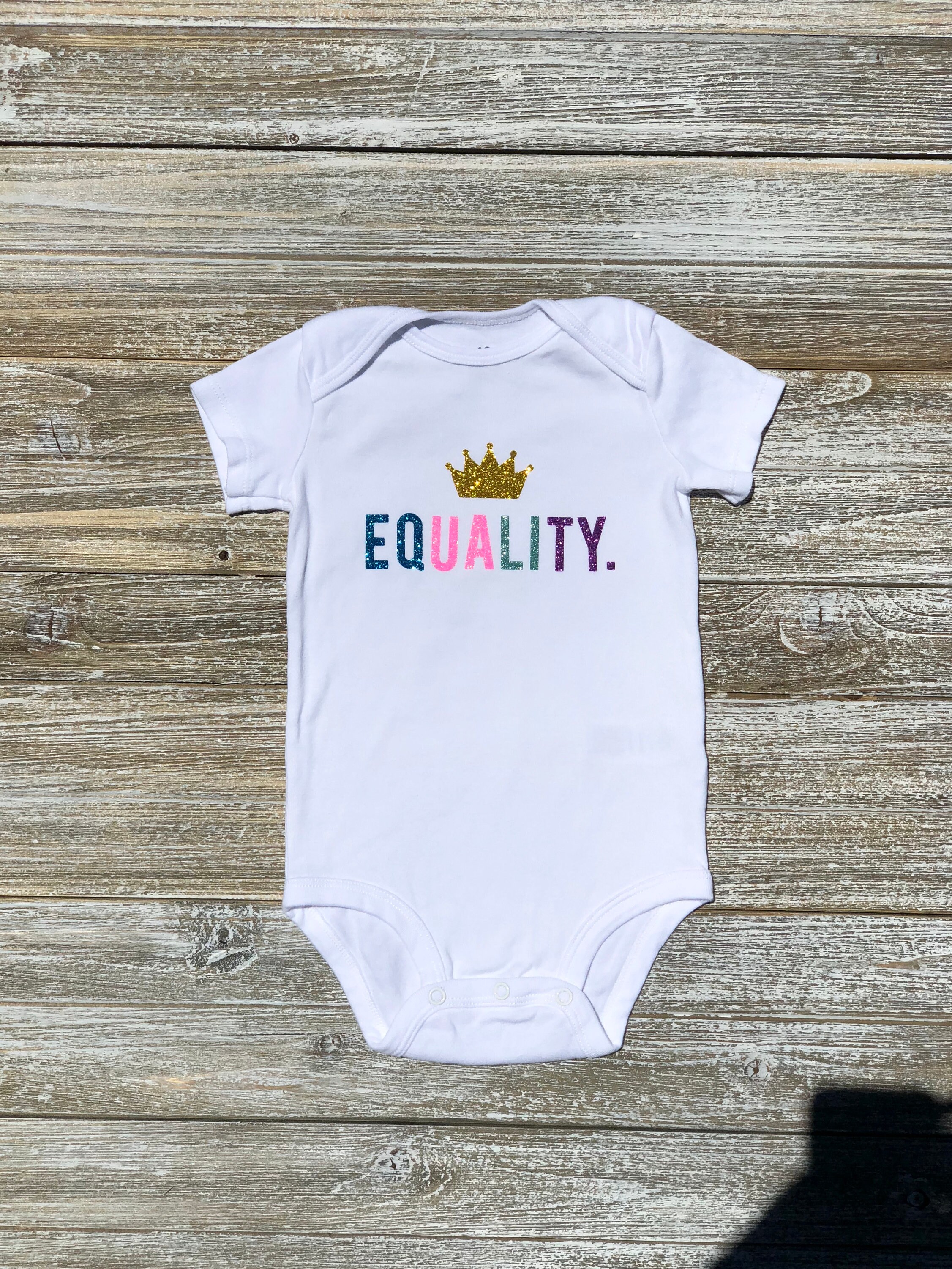 feminist baby onesie