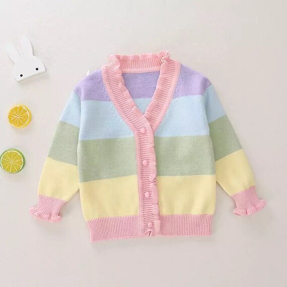 Cardigan Beautiful Toddler Pastel - Etsy