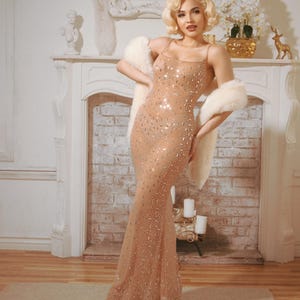 marilyn monroe gold dress happy birthday Grace Halter Maxi Dress - Yellow - Buy Women's Dresses main image 1