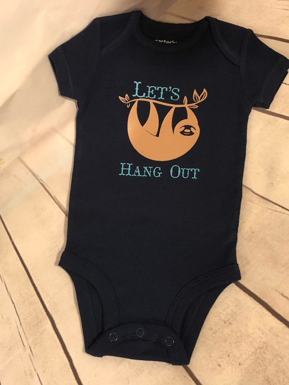 carter's sloth onesie