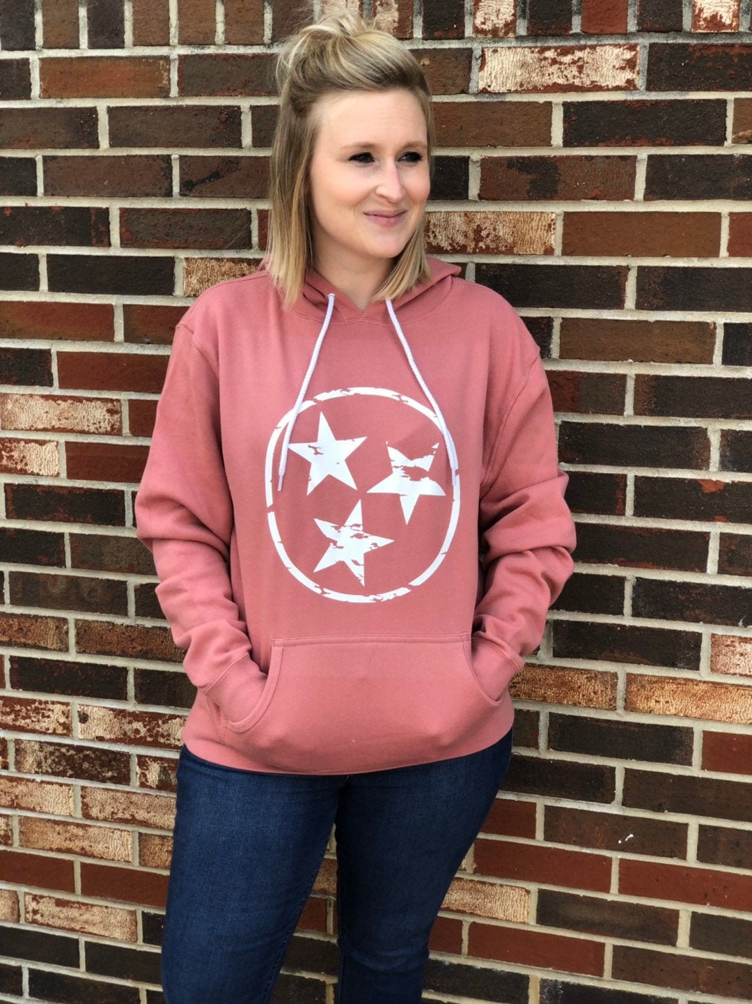 Monogrammed Printed Oversized Hoodie