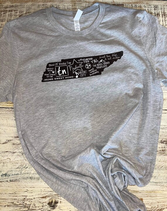Tennessee State Shirt- Tennessee Shirt- Tn-tristar- Y'all-music