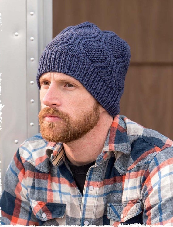 men's woolen beanie cap