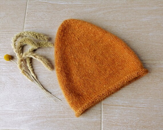 Kuyou Women's Long Slouch Beanie - Warm Winter Knitted Hat, Yellow, One Size Fits All - View #8