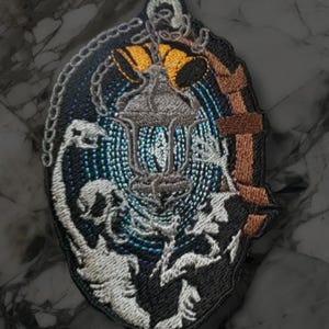 Bloodborne Lantern Embroidered Patch