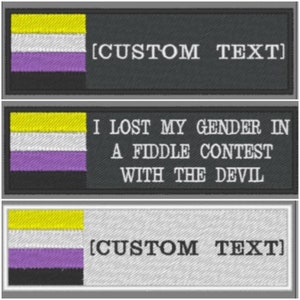 Nonbinary Humor Patch image 2