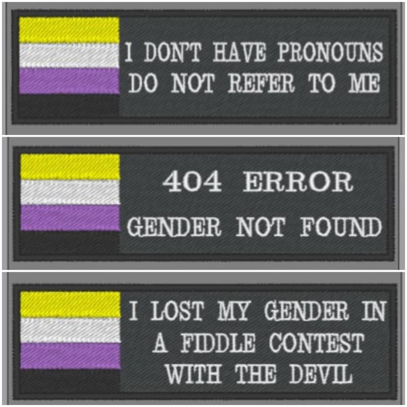 Nonbinary Humor Patch image 5