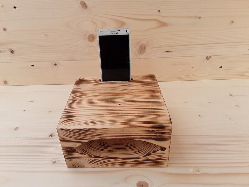 Handmade Wooden Passive Speaker Amplifier for Smartphone Etsy UK