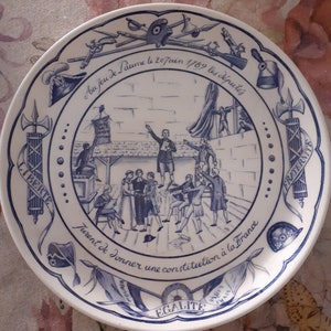 Historischer Palmenspielteller 20. Juni 1789