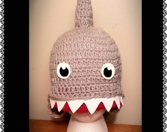 baby shark winter hat
