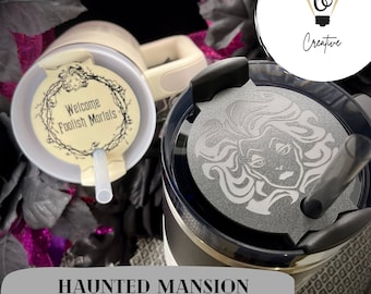 Stanley 40 oz Topper | Halloween | Haunted Mansion | Madame Leota | Stanley H 2.0 | Custom Stanley Design