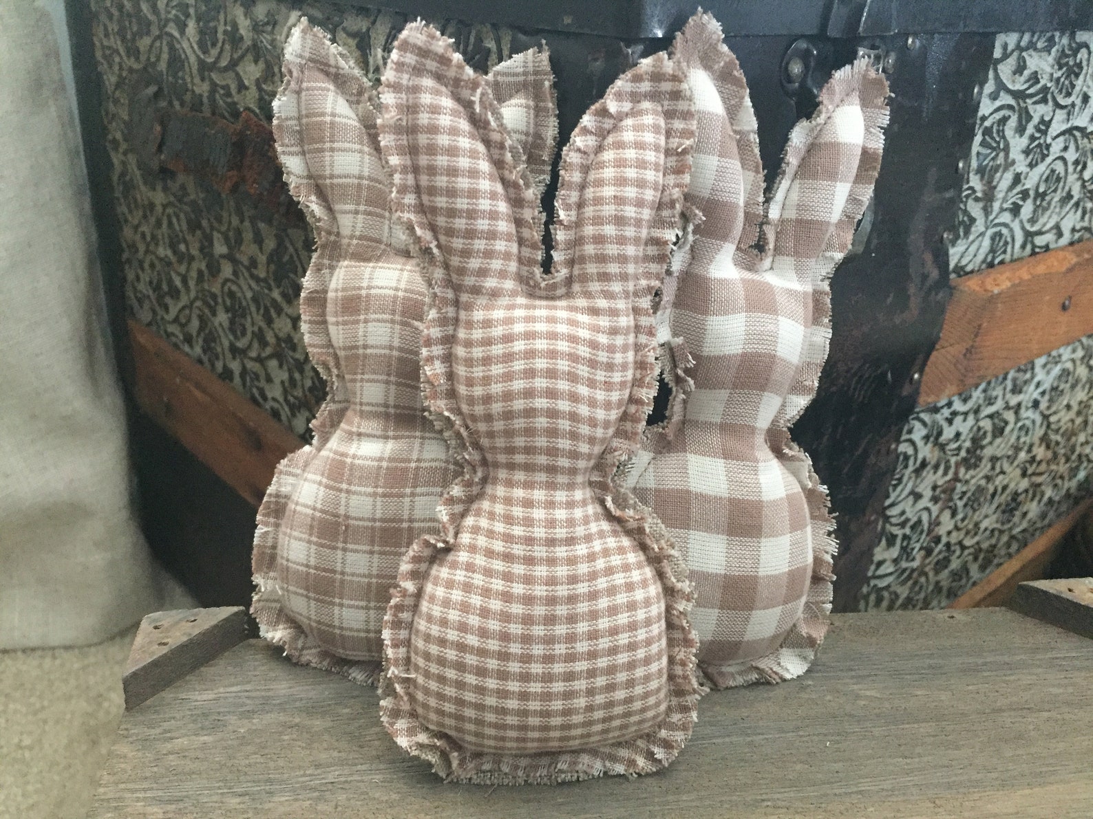 Bunny Bowl Fillers Ornies Tiered Tray Country Farmhouse Etsy