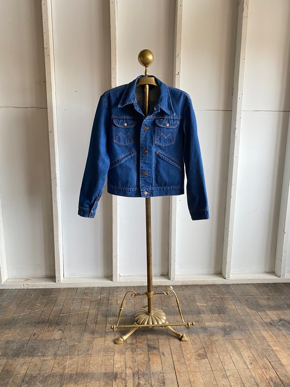 1960s Vintage Denim Maverick Jean Jacket Size