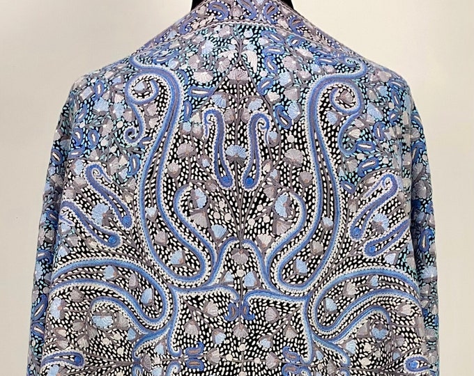 Al Hambra Paisley Jamavar Wrap / Scarf