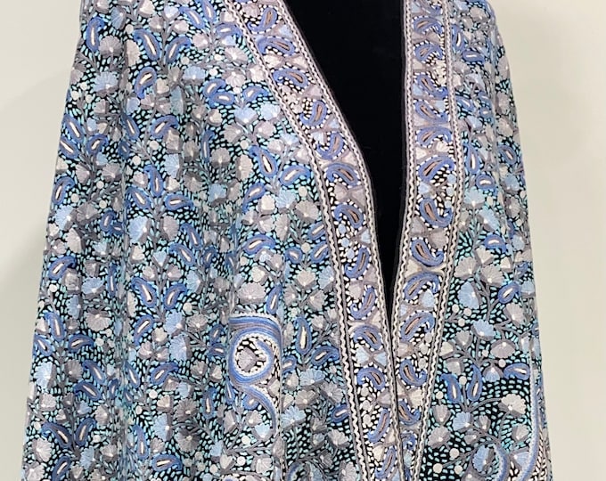 Al Hambra Paisley Jamavar Wrap / Scarf