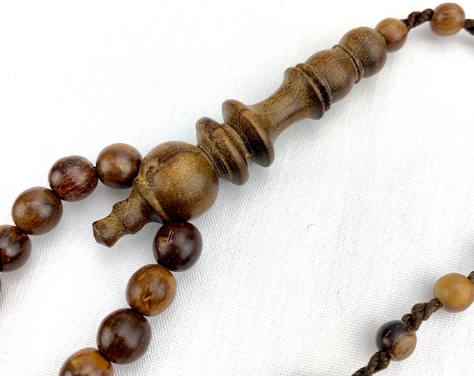 Oudhwood Round Prayer Beads 8 mm